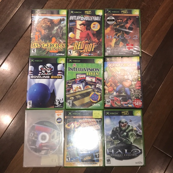 Lot of 9 XBox Games - Picture 1 of 4